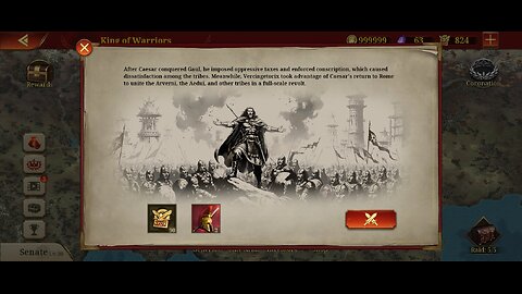 Great Conqueror Rome: Rise of Monarchs: Triumphator: King of Warriors: Vercingetorix V1