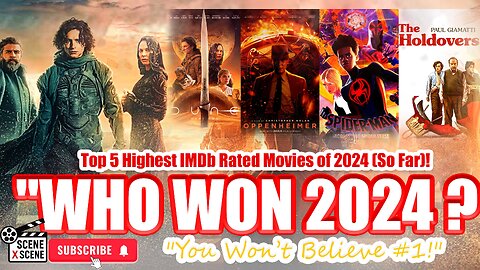 Top 5 Highest IMDb Rated Movies of 2024 (So Far)! Must-Watch Blockbusters & Hidden Gems