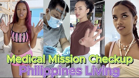 🇵🇭 Filipina Medical Mission Doctor Checkup & Walk Around! OFF GRID ISLAND FAMILY PHILIPPINES LIVING