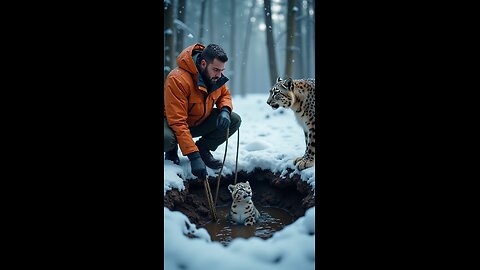 The Snow leopard who asked for help