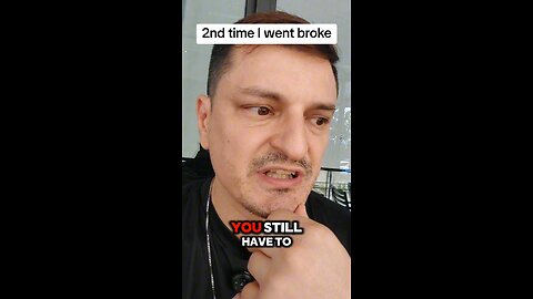 2nd time I went broke #BadHand And how I overcame it #CantHurtMe