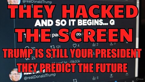 TRUMP IS STILL YOUR PRESIDENT: The Message They Can't Stop