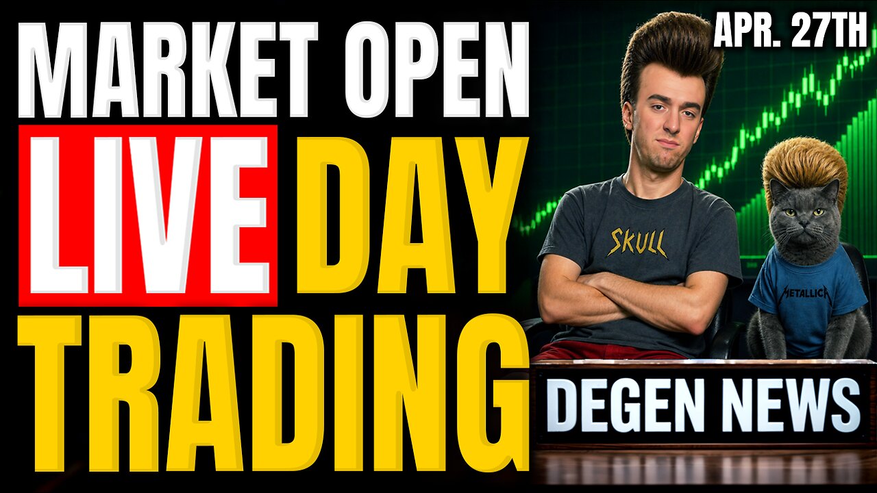 LIVE DAY TRADING: Cant Stop, Wont Stop, New Highs Incoming!!!