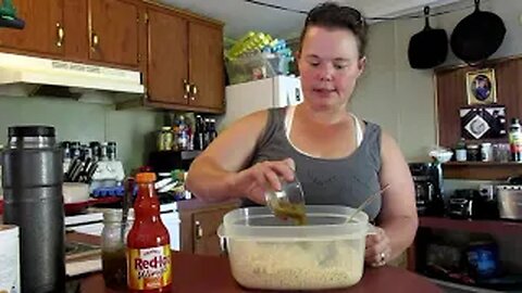 Dehydrated Buffalo Chicken -backpacking recipe-