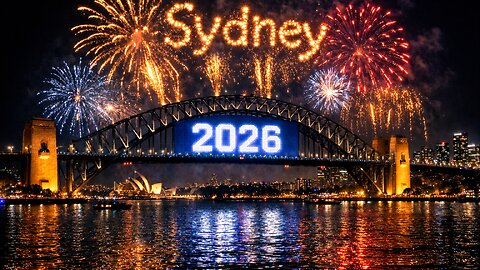 🔴2026 Sydney Harbour Bridge Australia's New Year Celebration Bondi terror attack reflection🔴