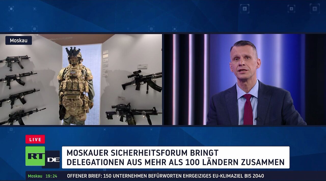 Moskauer Sicherheitsforum bringt Delegationen aus mehr als 100 Ländern zusammen