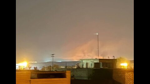 The Israeli Air Force began attacking Iran.