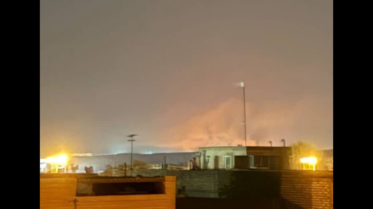 The Israeli Air Force began attacking Iran.