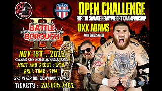 Battle In The Borough II Lead Up: Oxx Adams becomes the captain of Team Savage!