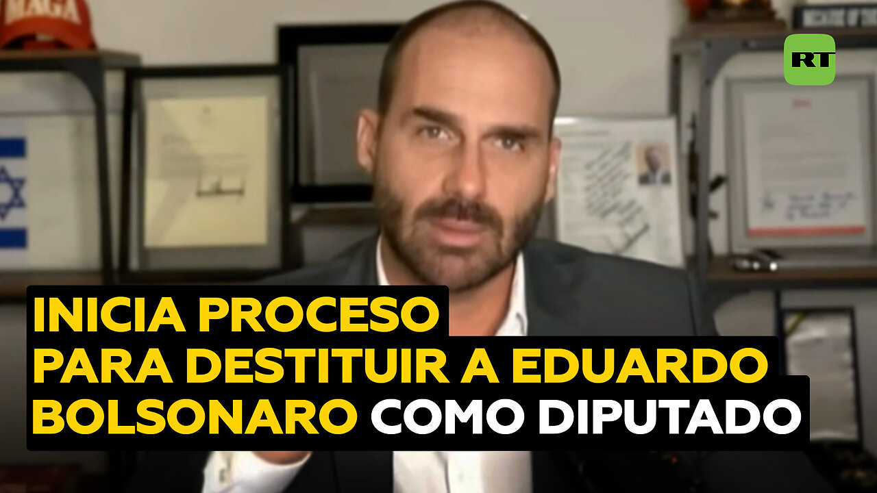Abren proceso contra Eduardo Bolsonaro, hijo del expresidente