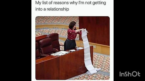 My list of reasons why I'm not getting into a relationship