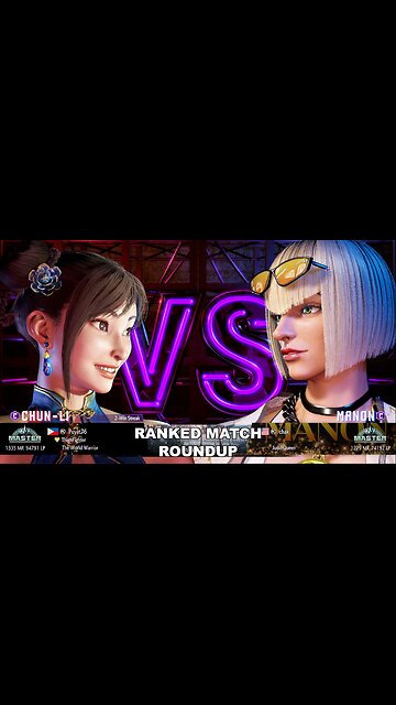 Kuya Kalbo SF6 Ranked Roundup. Chun Li Master Rank [Hori Fight Stick]