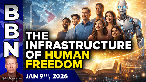 BBN, Jan 9, 2026 - Mike Adams: We Are Building the Infrastructure of HUMAN FREEDOM