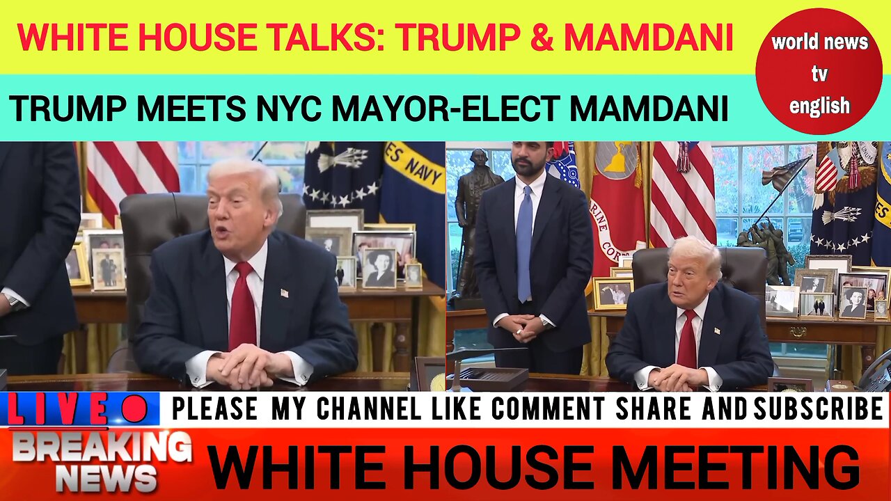 Trump Hosts Zohran Mamdani for NYC Talks