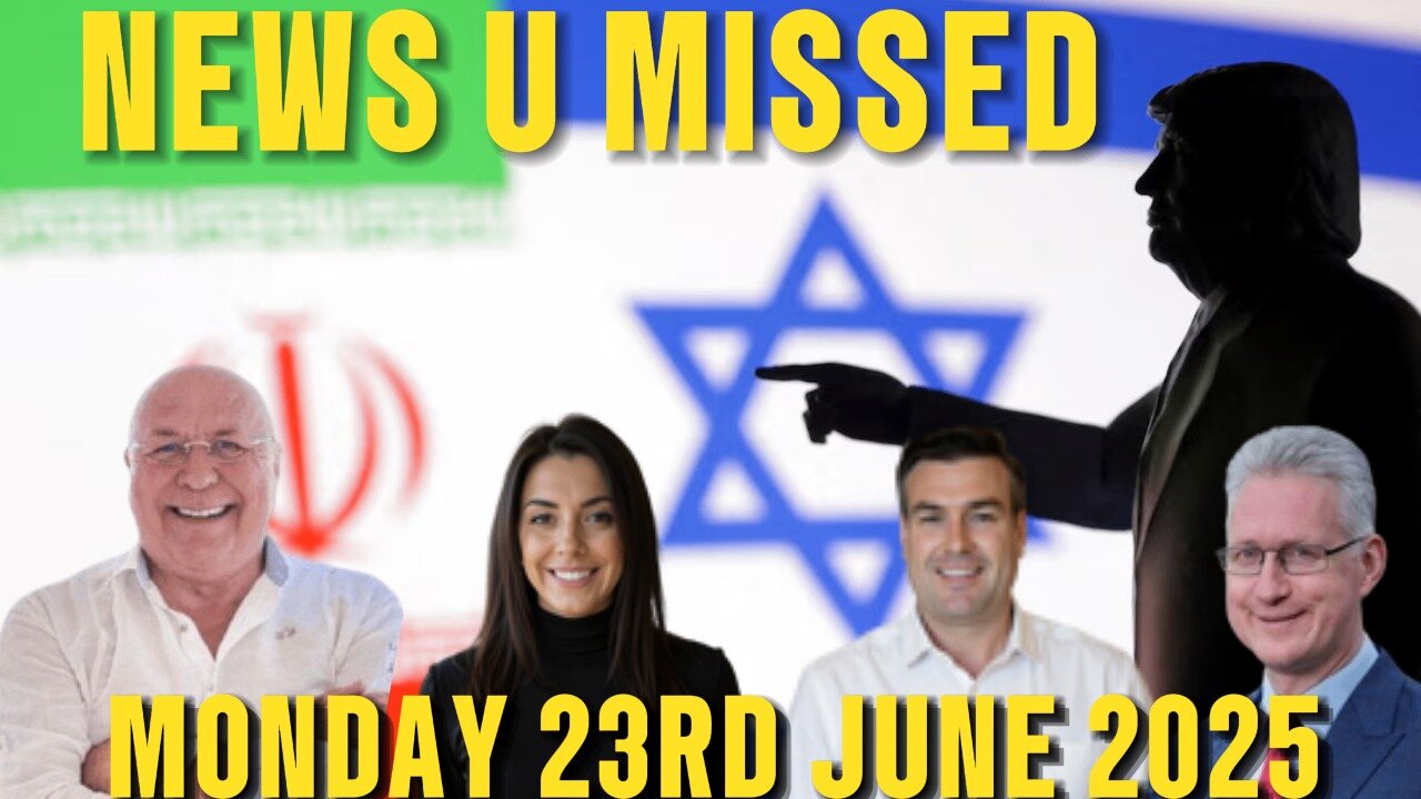 CHARLIE WARD DAILY NEWS WITH CHARLIE WARD, PAUL BROOKER & LEMBIT OPIK MONDAY 23RD JUNE 2025