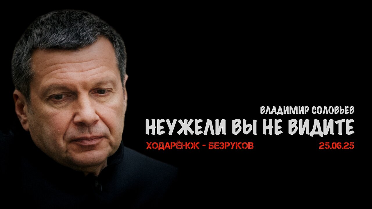 Неужели вы не видите | Владимир Соловьев