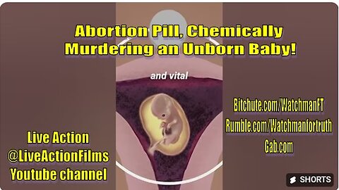 The Abortion Pill Has Killed Over 5.6 Million Babies In America. Time To ban It. #prolife #truth