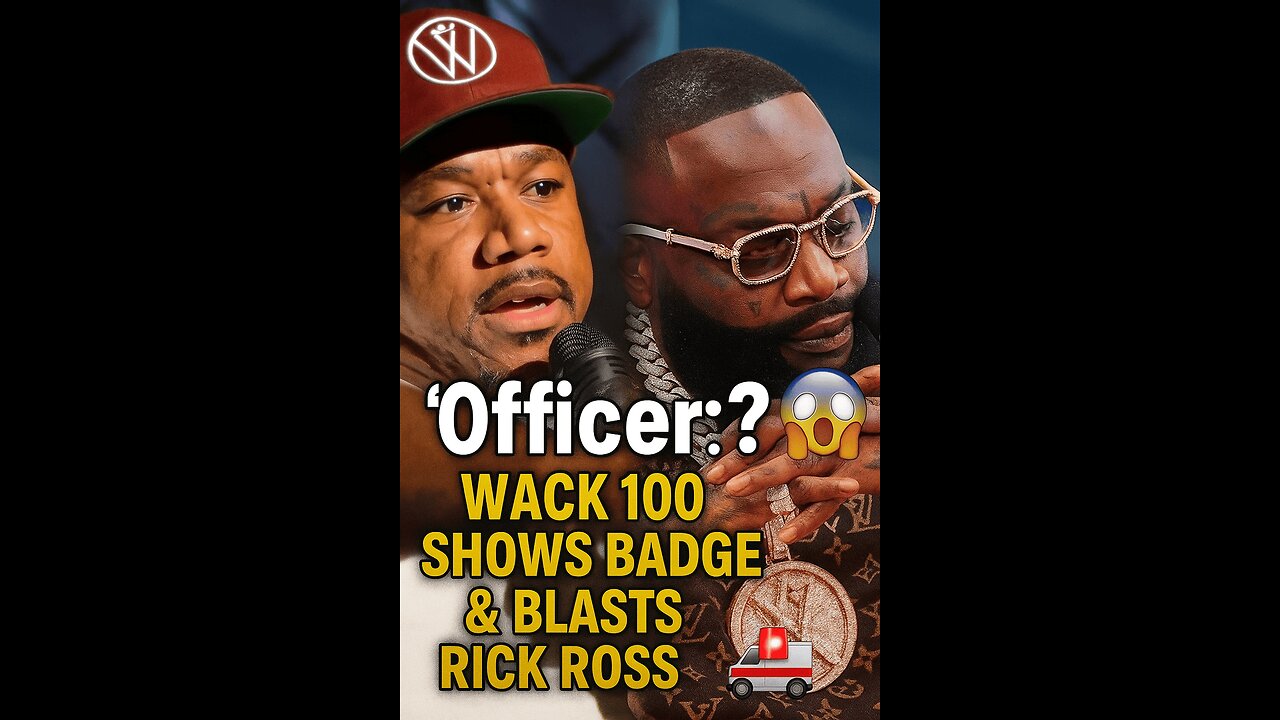 Wack 100 Exposes Rick Ross After Showing His Badge 😤👮‍♂️