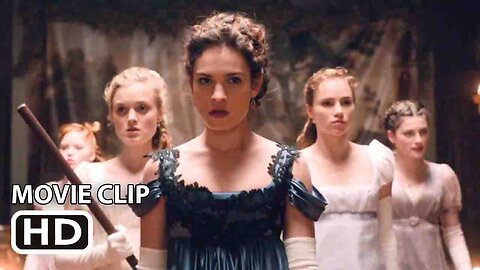 Girls Fight Zombies Scene _ PRIDE AND PREJUDICE AND ZOMBIES (2016) Movie CLIP HD