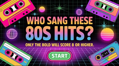 Who Sang These 80s Hits?