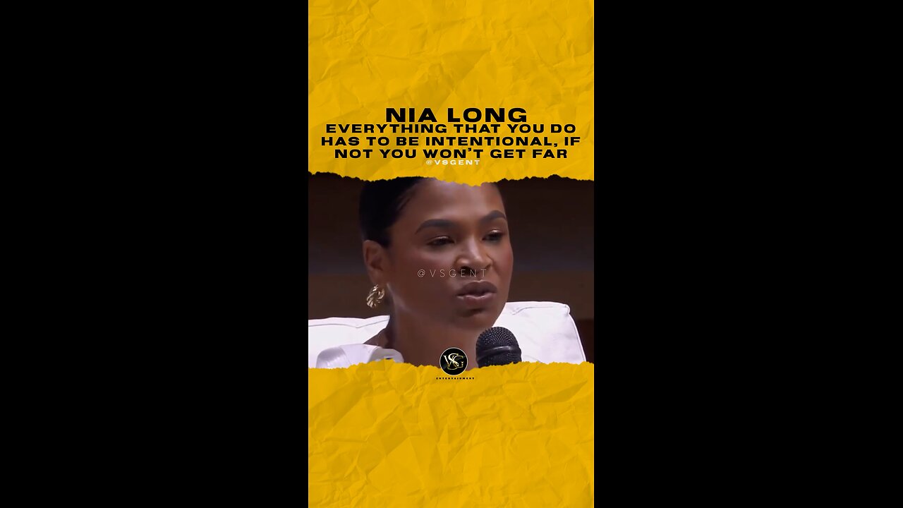 @iamnialong Everything that you do has to be intentional, if not you won’t get far
