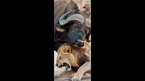 buffalo and tiger