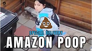 AMAZON DRIVER DELIVERING POOP!