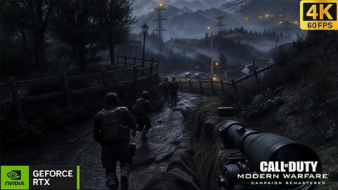 BLACKOUT || Realistic Ultra Graphics Gameplay 4K 60fps | Call Of Duty Modern Warfare Remastered