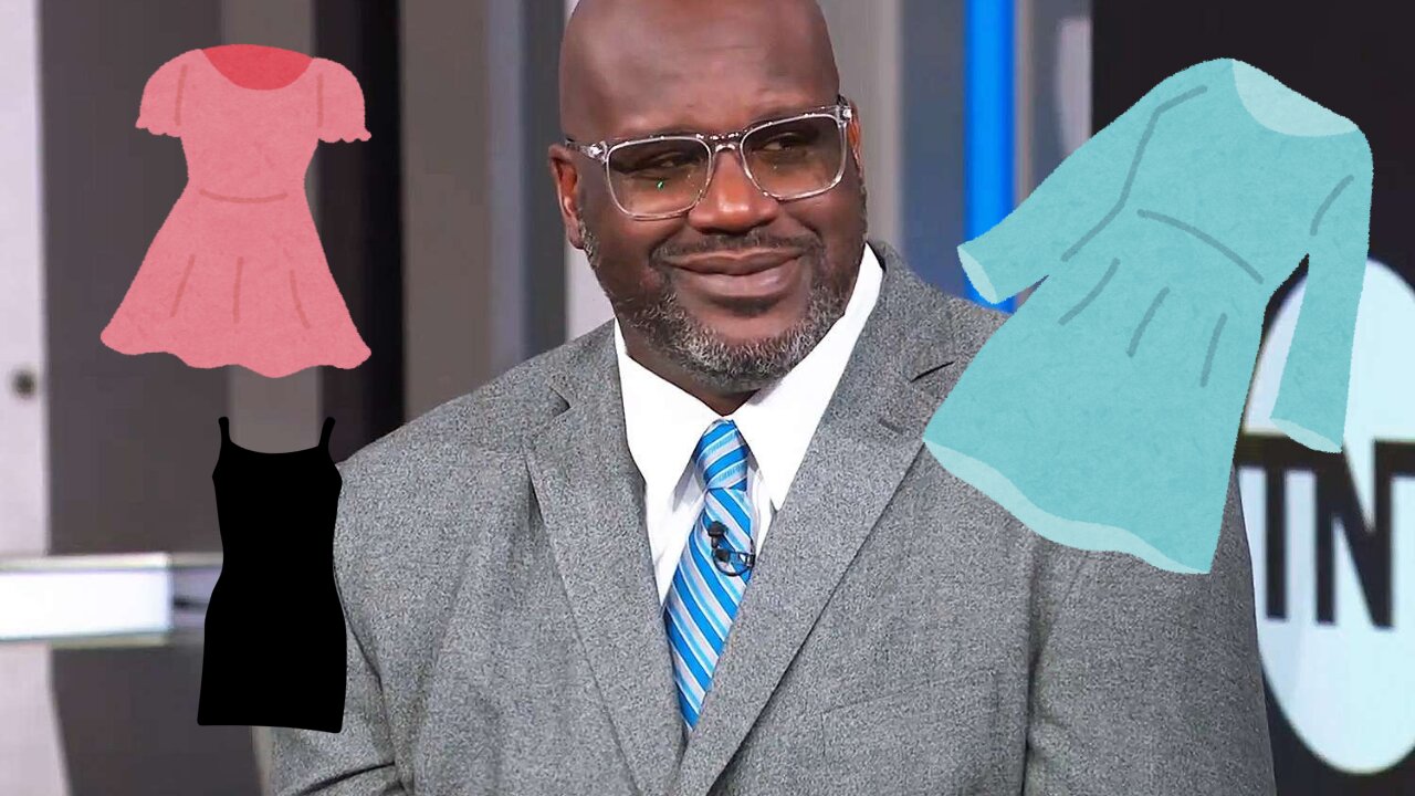 If he doesn't backtrack from his Rudy Gobert comments, Shaq will be wearing a dress