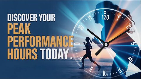 Discover Your Peak Performance Hours Today #productivity #timemanagement #chronotype