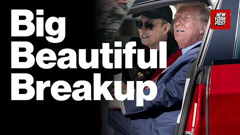 Trump-Musk fallout heats up over 'disgusting' spending bill