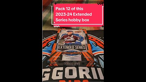 Pack 12 of this 2023-24 Extended Series hobby box