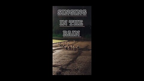 singing in the rain