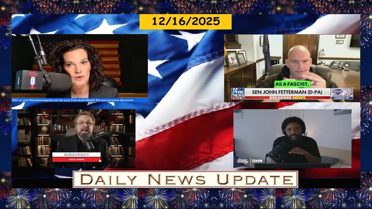 EP1778 | Wendy Bell: Unapologetic, Doug In Exile: Fetterman, Dr Steve Turley: About AOC, Devory Darkins: DC Police