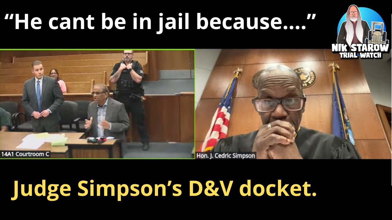 Judge Simpson's D/V Docket.