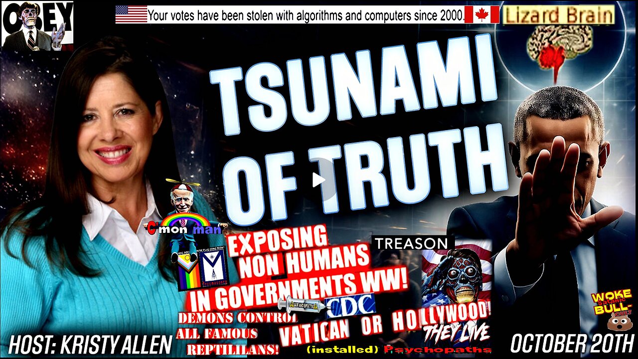 TSUNAMI OF TRUTH: Genetic Warfare, Obama's Arrest & The Final Battle for America