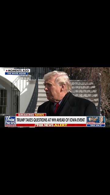 Trump Is Asked About Alex Pretti's Death