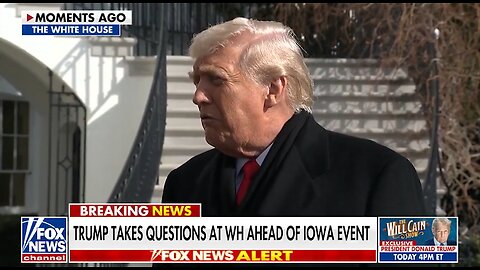 Trump Is Asked About Alex Pretti's Death