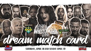 WWE WrestleMania 42 - Dream Match Card [v6]