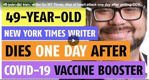 "Suffering a Heart Attack a Day Post COVID-19 Booster Administration"
