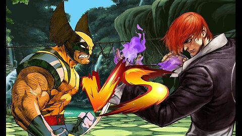 [Quick-ie Fight-#083]: Wolverine vs Iori Yagami – Retro Pixel Brawl | Marvel x King of Fighters