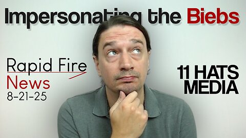 Impersonating the Biebs | Rapid Fire News 8-21-25