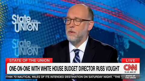 Russ Vought: "The patience that the President has demonstrated towards Chairman Powell is, in fact,