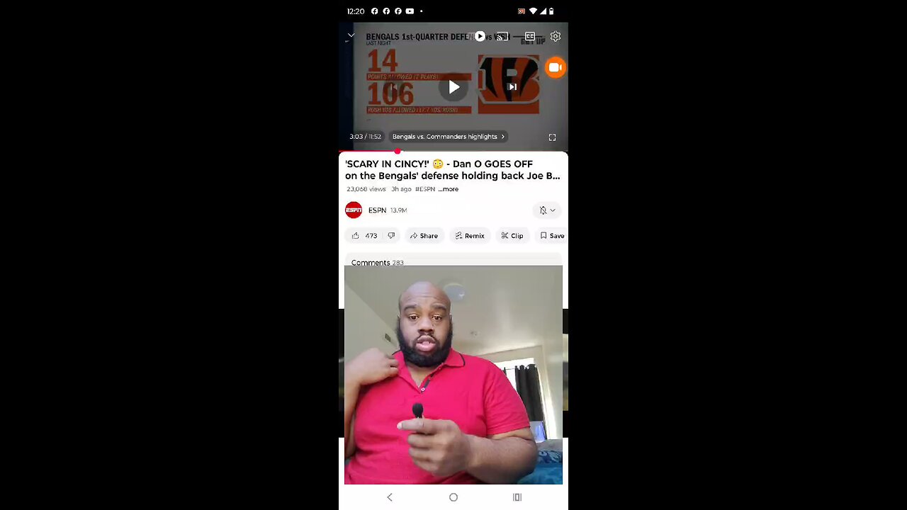 Wasted some good years with Joe Burrow