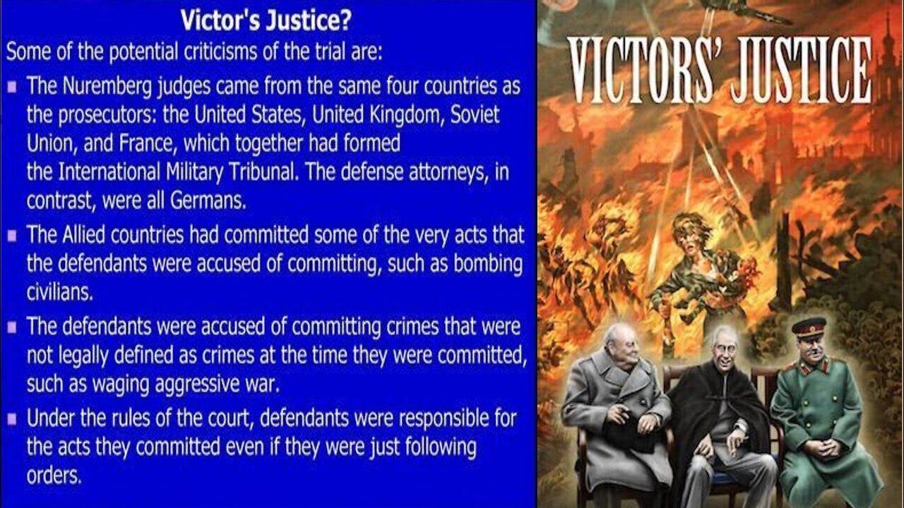 Mark Weber ~'Big Lies' -Justice at Nuremberg