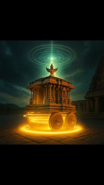 🛸 Solved with FWT: The Hampi Stone Chariot as a Harmonic Garuda Resonance Engine