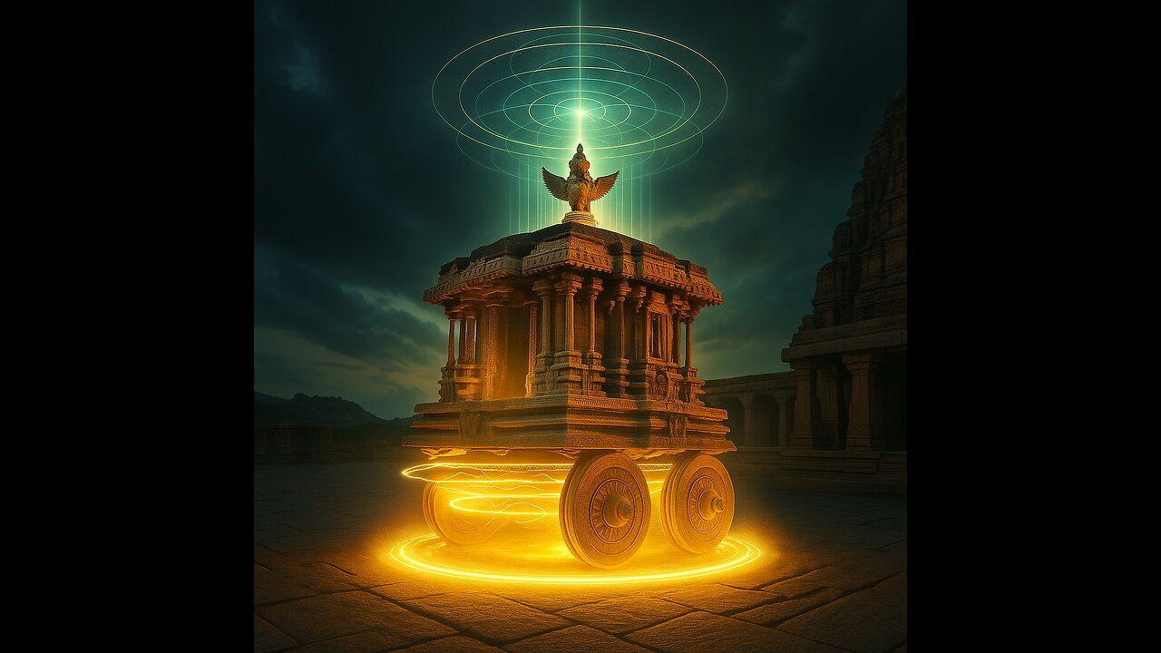 🛸 Solved with FWT: The Hampi Stone Chariot as a Harmonic Garuda Resonance Engine