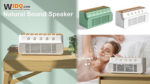 🌙 Sleep Better with Natural Sounds! 255 Combo Hi-Fi White Noise Speaker 🎶