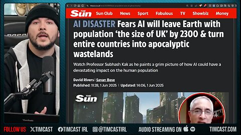 Professor Says AI APOCALYPSE Will WIPE OUT Humans By 2300, The AI Revolution Will DESTROY US Economy