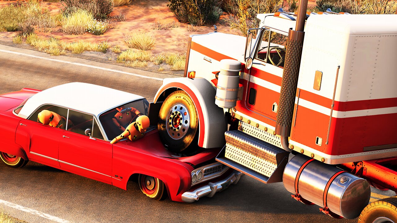Truck and Car Crashes #01 [BeamNG.Drive]